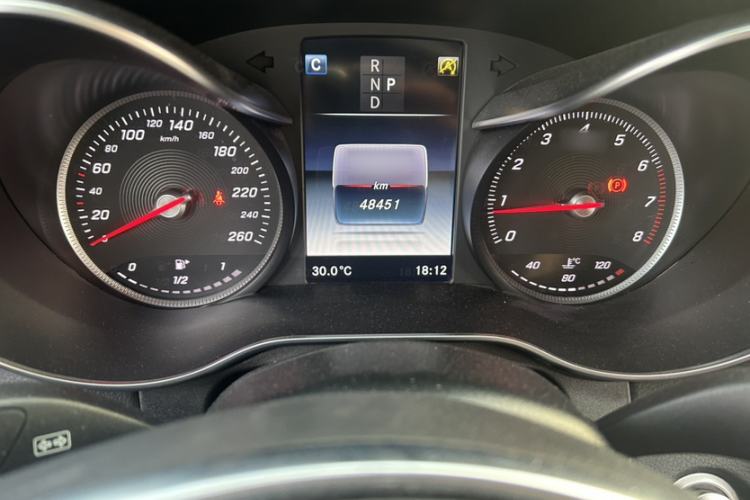 Used Mercedes-Benz C-Class 2017 C 200 4MATIC Coupe Instrument Cluster