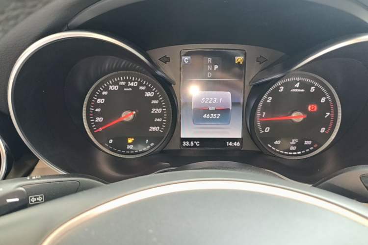 Used Mercedes-Benz C-Class 2017 Facelift C 200 L Sport Edition Instrument Cluster