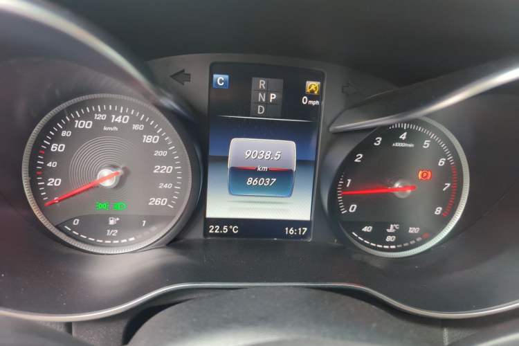 Used Mercedes-Benz C-Class 2017 Facelift C 200 L Sport Edition Instrument Cluster