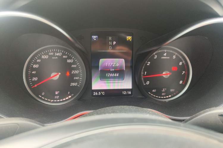 Used Mercedes-Benz C-Class 2017 Restyled C 180 L Fashion Edition Sport Version Instrument Cluster