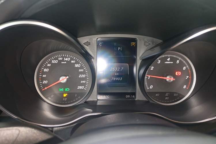Used Mercedes-Benz C-Class 2017 C 180 L Sport Edition Instrument Cluster