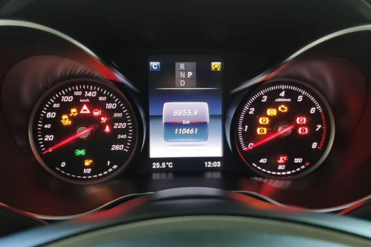 Used Mercedes-Benz C-Class 2017 Restyled C 180 L Fashion Edition Sport Version Instrument Cluster