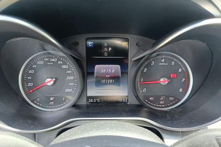 Used Mercedes-Benz C-Class 2017 Restyled C 180 L Fashion Edition Sport Version Instrument Cluster