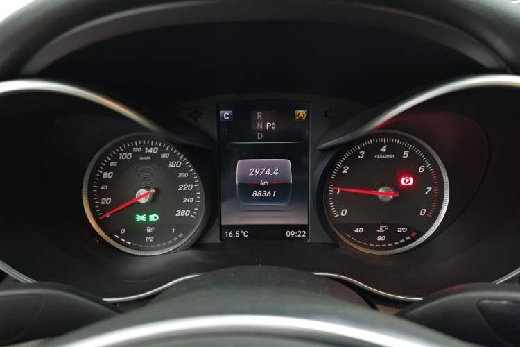 Used Mercedes-Benz C-Class 2017 C 200 Sport Edition Instrument Cluster