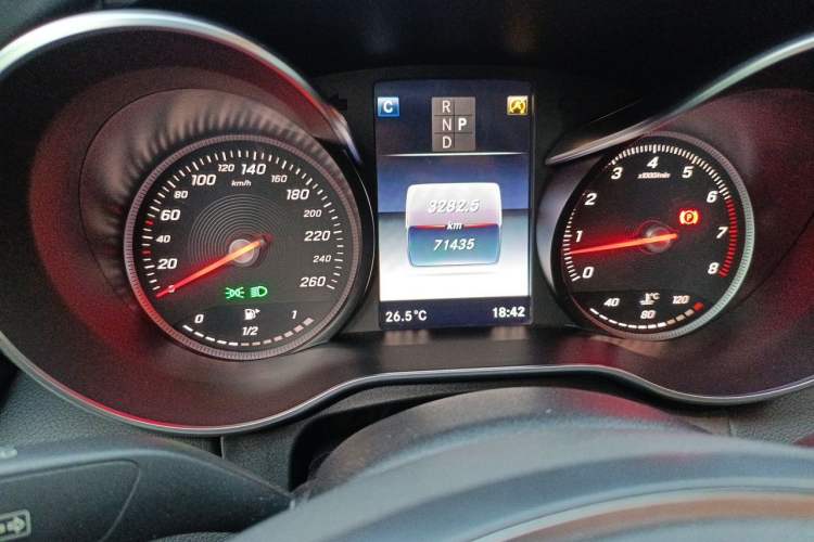 Used Mercedes-Benz C-Class 2017 Facelift C 200 L Sport Edition Instrument Cluster