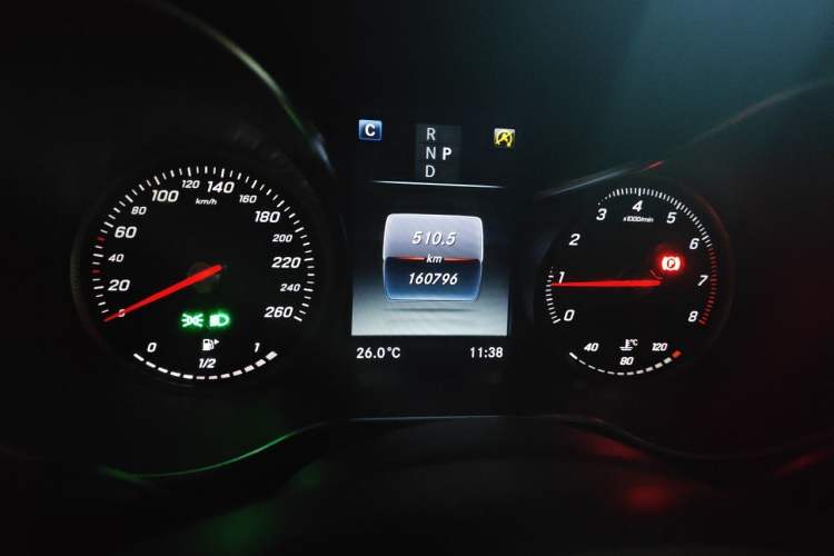 Used Mercedes-Benz C-Class 2017 C 180 L Sport Edition Instrument Cluster