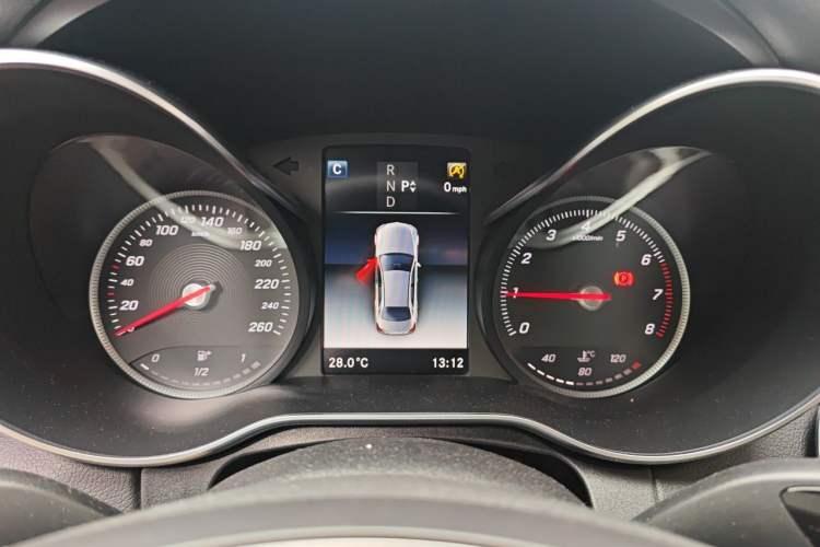 Used Mercedes-Benz C-Class 2017 Restyled C 180 L Fashion Edition Sport Version Instrument Cluster