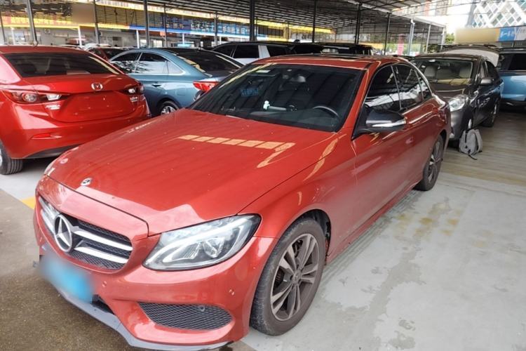 Used Mercedes-Benz C-Class 2017 Restyled C 200 Sport Edition Guazi used car, China used car export, Used car for sale, Used Mercedes-Benz cars, Cheapest cars for sale