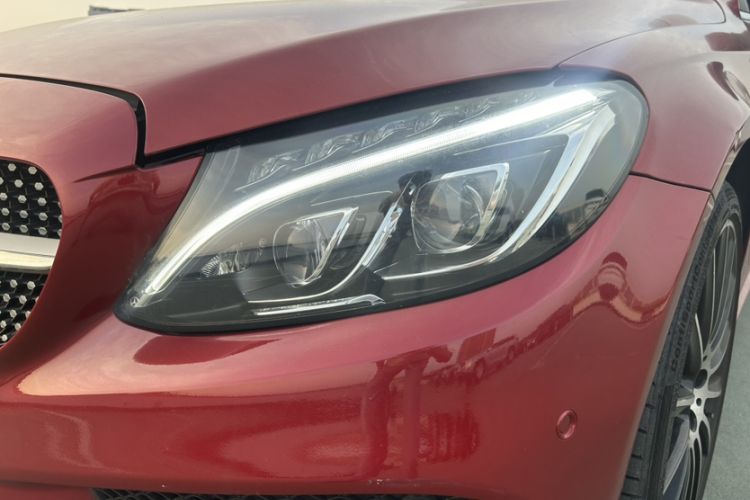 Used Mercedes-Benz C-Class 2017 C 200 4MATIC Coupe Left Front Headlight
