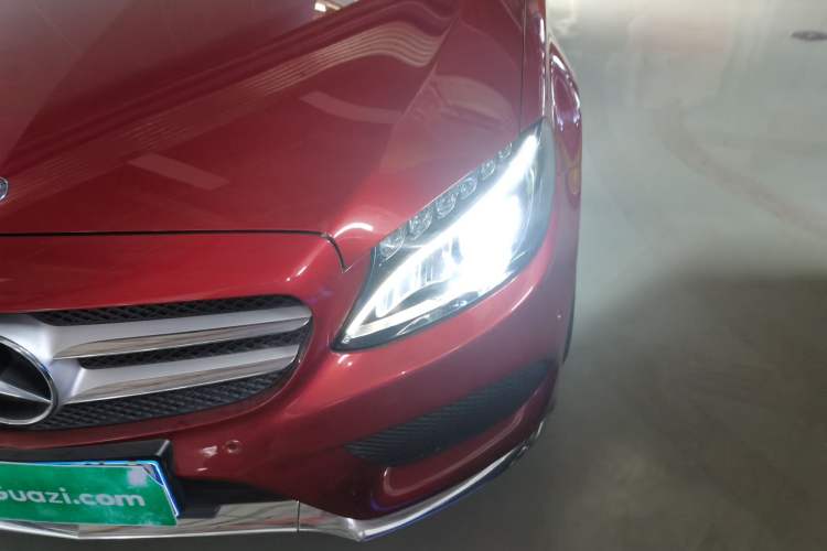 Used Mercedes-Benz C-Class 2017 C 200 station wagon Left Front Headlight