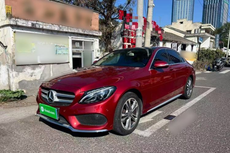 Used Mercedes-Benz C-Class 2017 C 200 L Sport Edition Guazi used car, China used car export, Used car for sale, Used Mercedes-Benz cars, Cheapest cars for sale