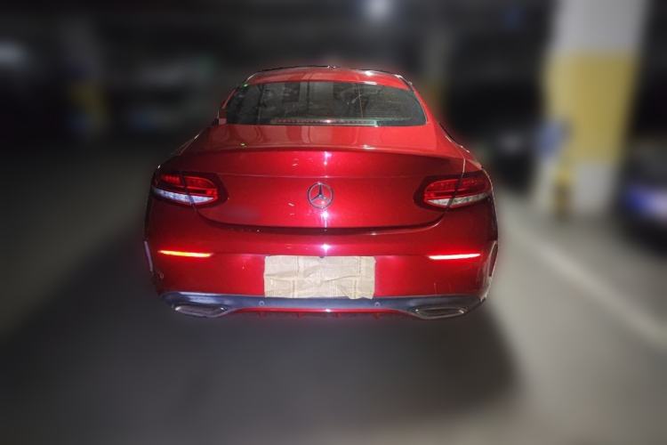 Used Mercedes-Benz C-Class 2017 Facelift C 200 Coupe Rear