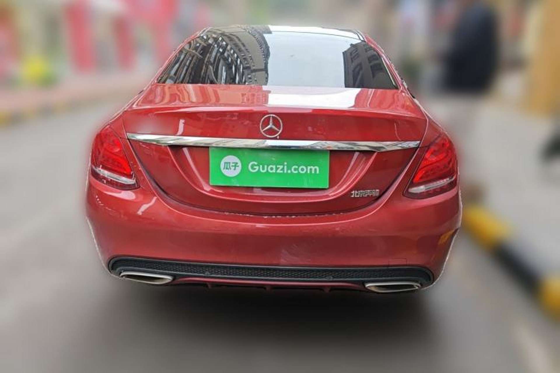 Used Mercedes-Benz C-Class 2017 Facelift C 200 L Sport Edition Rear
