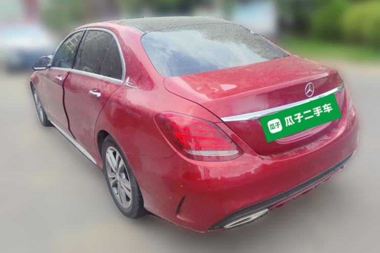 Used Mercedes-Benz C-Class 2017 C 200 L Sport Edition Rear Left 45 Deg