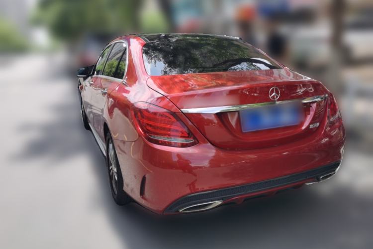 Used Mercedes-Benz C-Class 2017 Facelift C 200 L Sport Edition Rear Left 45 Deg