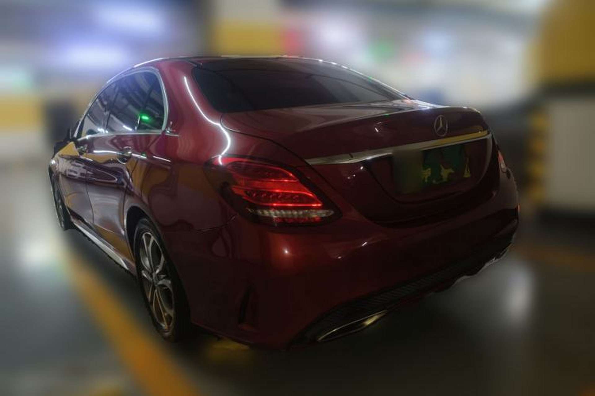 Used Mercedes-Benz C-Class 2017 Restyled C 180 L Fashion Edition Sport Version Rear Left 45 Deg