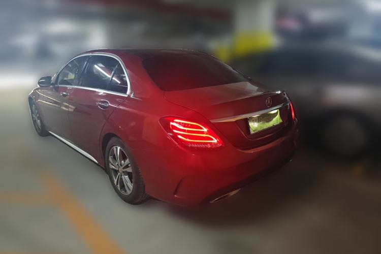 Used Mercedes-Benz C-Class 2017 C 200 L Sport Edition Rear Left 45 Deg