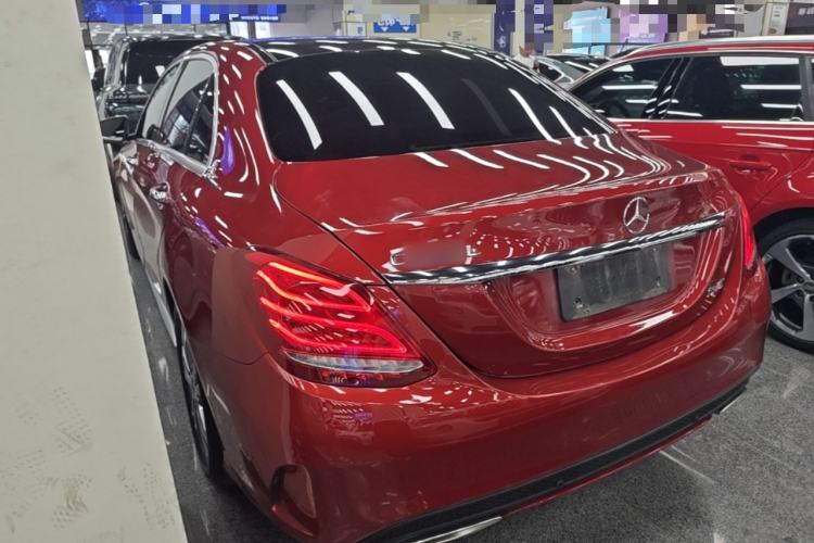 Used Mercedes-Benz C-Class 2017 C 200 L Sport Edition Rear Left 45 Deg