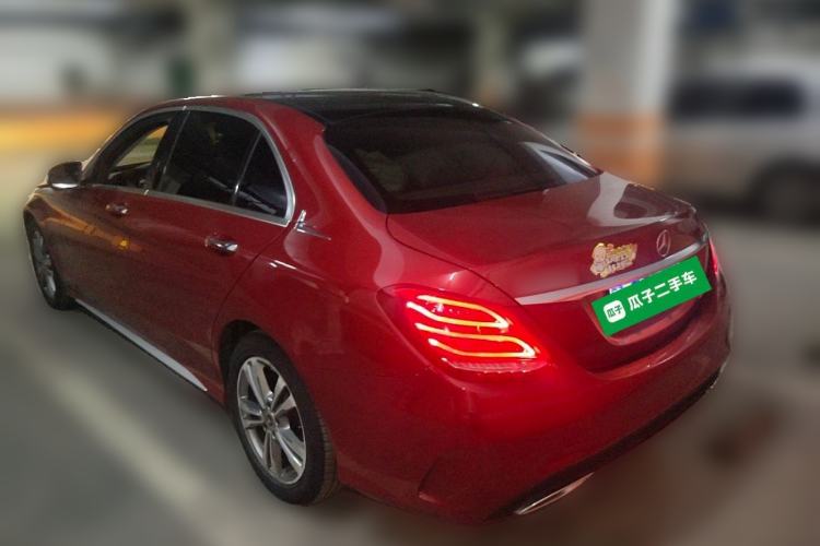 Used Mercedes-Benz C-Class 2017 Facelift C 200 L Sport Edition Rear Left 45 Deg