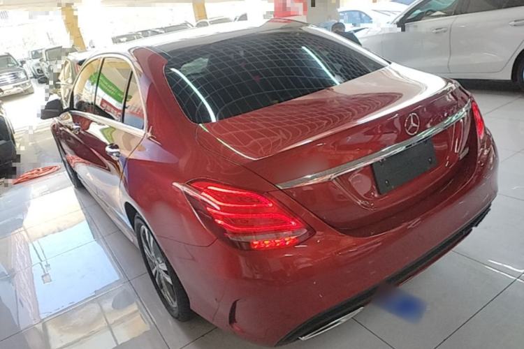Used Mercedes-Benz C-Class 2017 Facelift C 200 L Sport Edition Rear Left 45 Deg