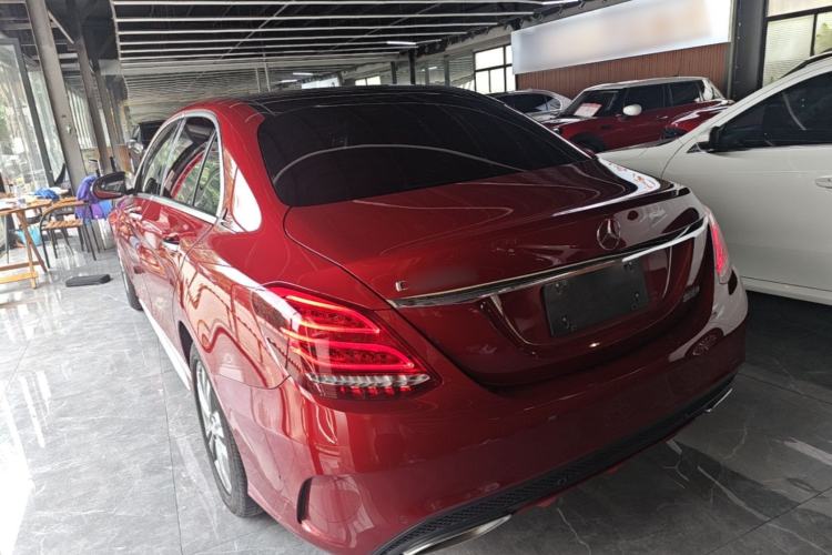 Used Mercedes-Benz C-Class 2017 Facelift C 200 L Sport Edition Rear Left 45 Deg