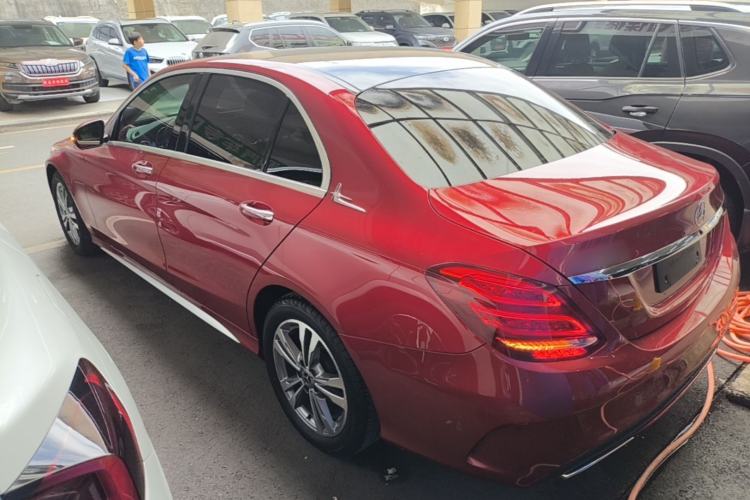 Used Mercedes-Benz C-Class 2017 Facelift C 200 L Sport Edition Rear Left 45 Deg