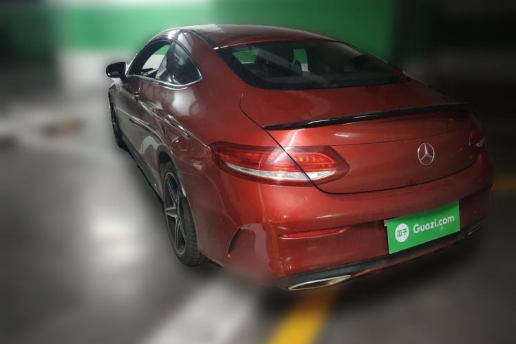 Used Mercedes-Benz C-Class 2017 Facelift C 200 Coupe Rear Left 45 Deg