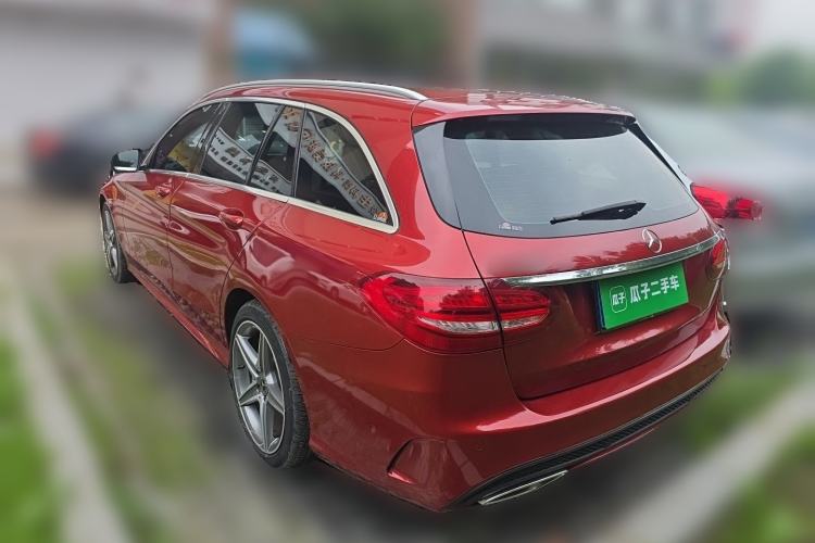 Used Mercedes-Benz C-Class 2017 Facelift C 200 Station Wagon Rear Left 45 Deg