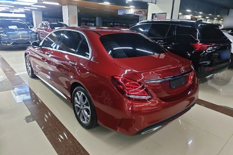 Used Mercedes-Benz C-Class 2017 C 180 L Sport Edition Rear Left 45 Deg