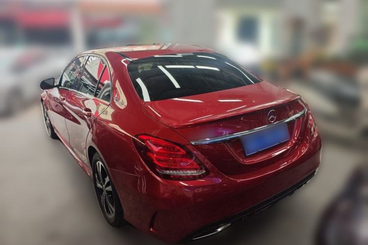 Used Mercedes-Benz C-Class 2017 C 200 Sport Edition Rear Left 45 Deg