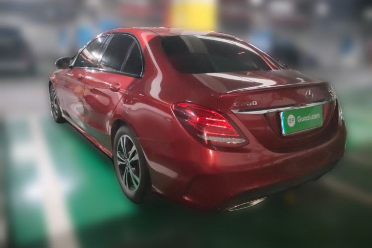 Used Mercedes-Benz C-Class 2017 Restyled C 200 Sport Edition Rear Left 45 Deg
