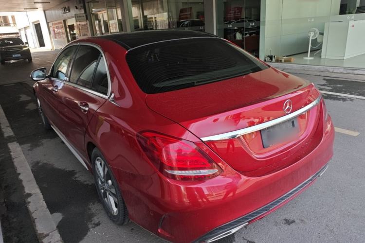 Used Mercedes-Benz C-Class 2017 C 200 L Sport Edition Rear Left 45 Deg
