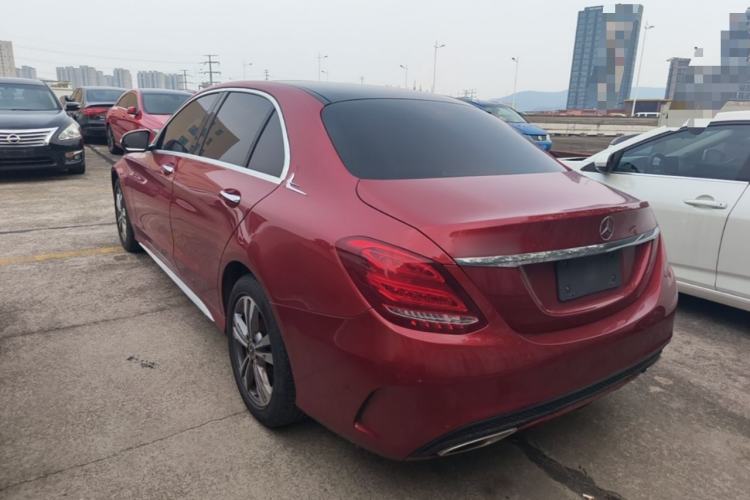 Used Mercedes-Benz C-Class 2017 Facelift C 200 L Sport Edition Rear Left 45 Deg