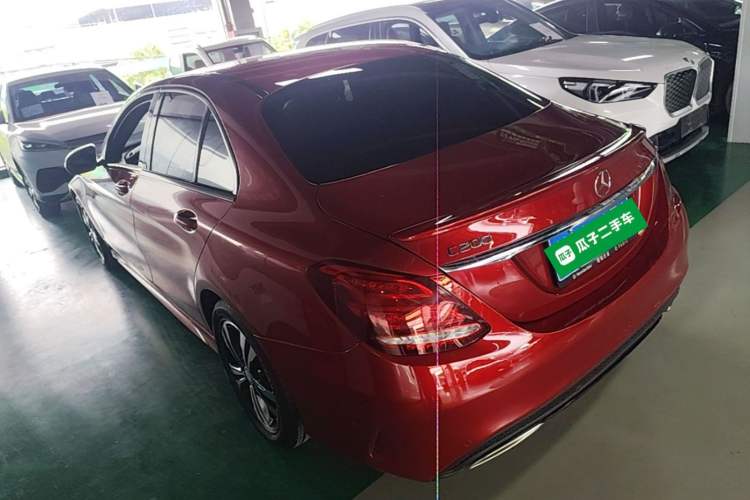 Used Mercedes-Benz C-Class 2017 Restyled C 200 Sport Edition Rear Left 45 Deg