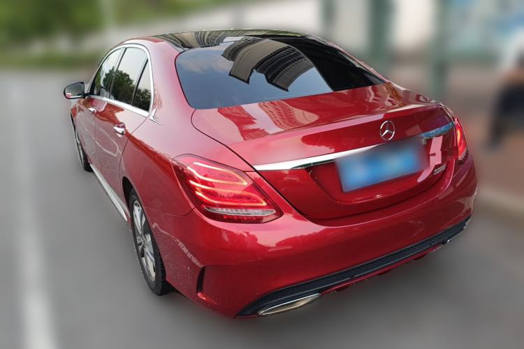 Used Mercedes-Benz C-Class 2017 Facelift C 200 L Sport Edition Rear Left 45 Deg
