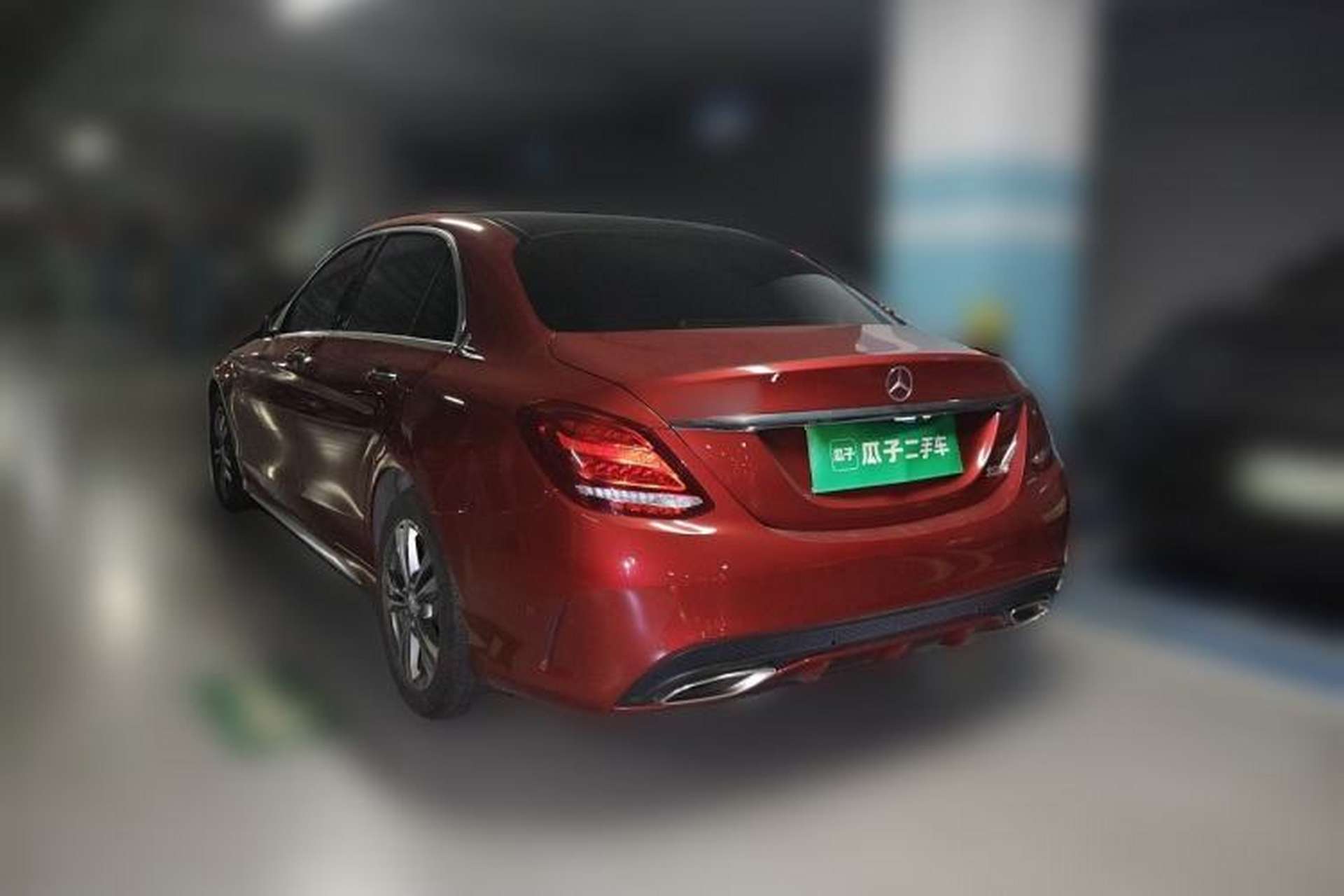 Used Mercedes-Benz C-Class 2017 Facelift C 200 L Sport Edition Rear Left 45 Deg