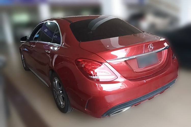 Used Mercedes-Benz C-Class 2017 C 180 L Sport Edition Rear Left 45 Deg