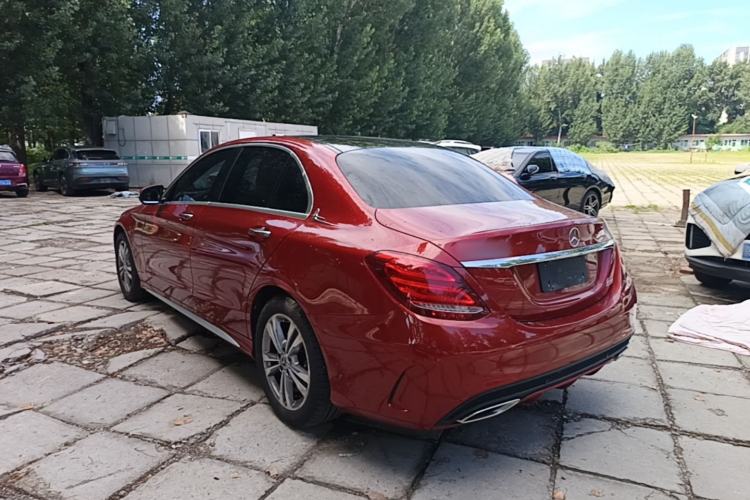 Used Mercedes-Benz C-Class 2017 Facelift C 200 L Sport Edition Rear Left 45 Deg