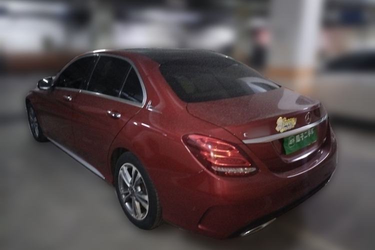 Used Mercedes-Benz C-Class 2017 Facelift C 200 L Sport Edition Rear Left 45 Deg