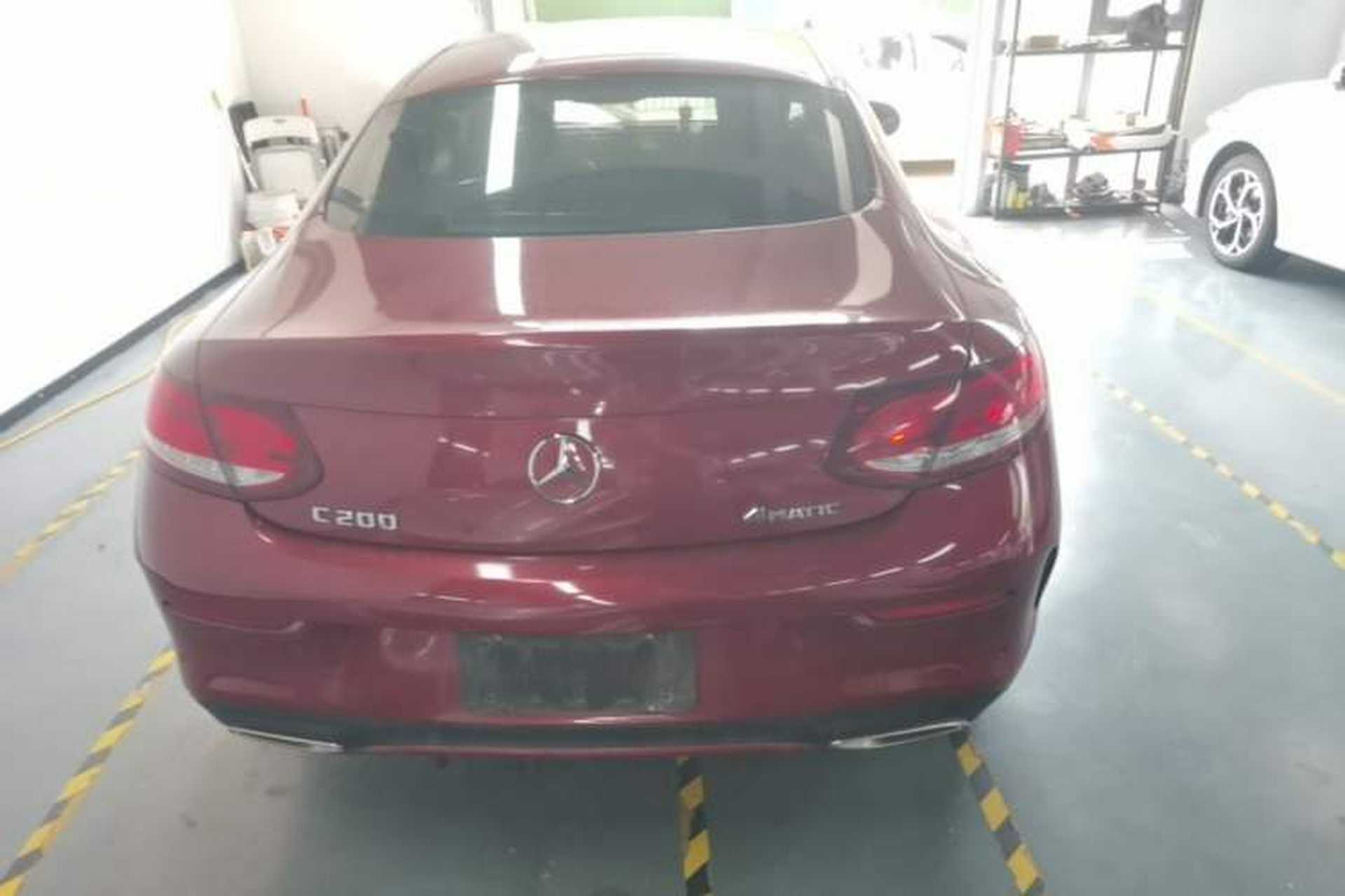 Used Mercedes-Benz C-Class 2017 C 200 4MATIC Coupe Rear