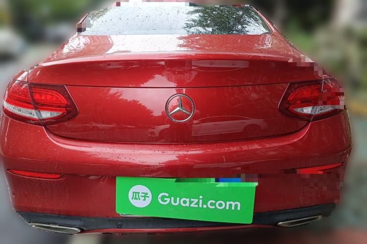Used Mercedes-Benz C-Class 2017 Facelift C 200 Coupe Rear