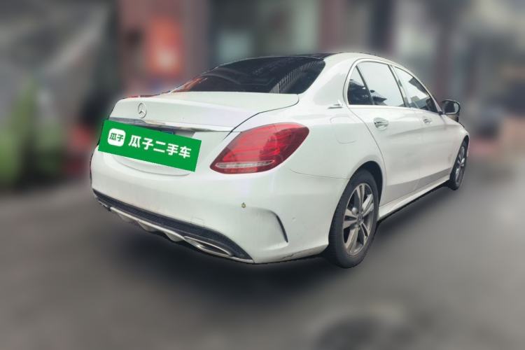 Used Mercedes-Benz C-Class 2017 C 200 L Sport Edition Rear Right 45 Deg