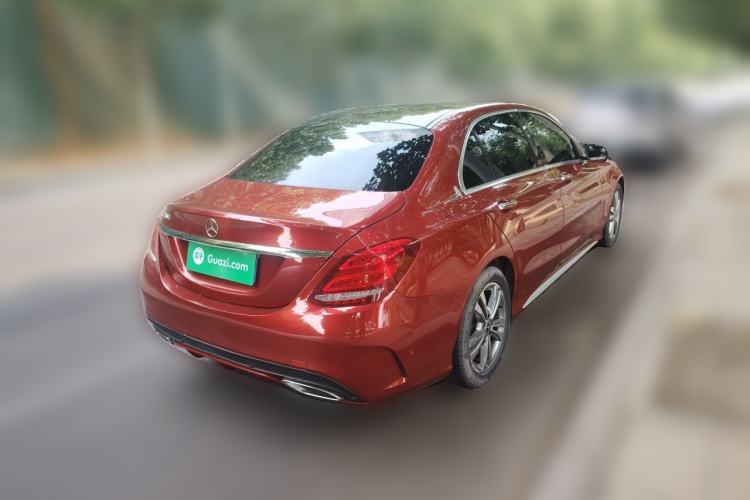 Used Mercedes-Benz C-Class 2017 Facelift C 200 L Sport Edition Rear Right 45 Deg