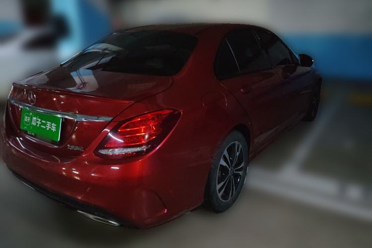 Used Mercedes-Benz C-Class 2017 C 200 Sport Edition Rear Right 45 Deg