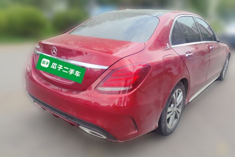 Used Mercedes-Benz C-Class 2017 C 200 L Sport Edition Rear Right 45 Deg