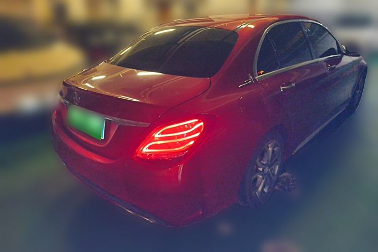 Used Mercedes-Benz C-Class 2017 C 180 L Sport Edition Rear Right 45 Deg