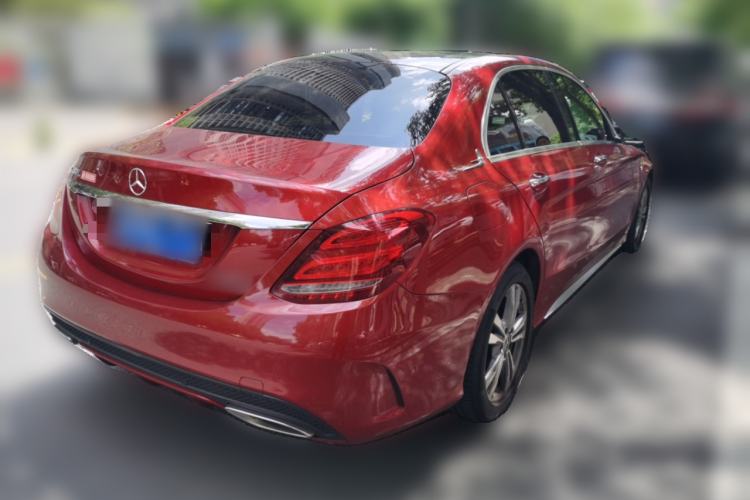 Used Mercedes-Benz C-Class 2017 Facelift C 200 L Sport Edition Rear Right 45 Deg