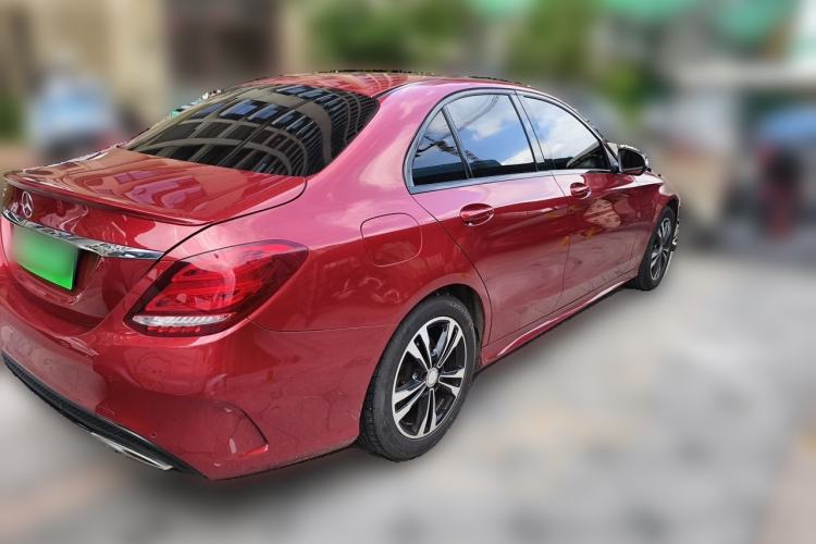 Used Mercedes-Benz C-Class 2017 C 200 Sport Edition Rear Right 45 Deg
