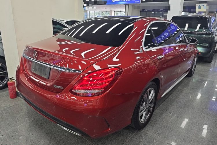 Used Mercedes-Benz C-Class 2017 C 200 L Sport Edition Rear Right 45 Deg