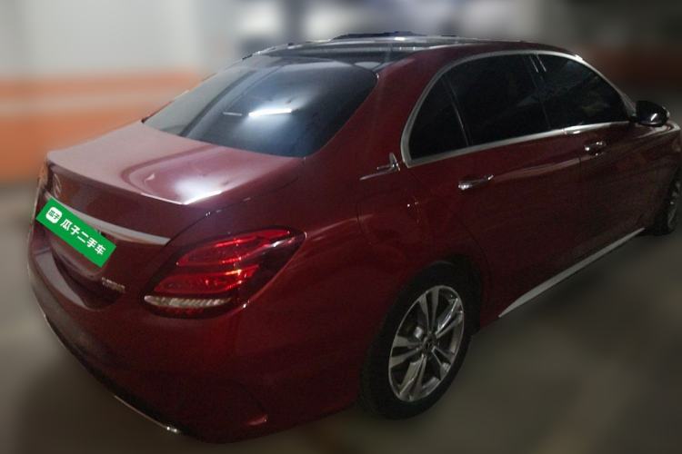 Used Mercedes-Benz C-Class 2017 Facelift C 200 L Sport Edition Rear Right 45 Deg
